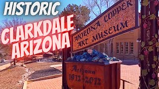 Historic Clarkdale Arizona  Copper Museum [upl. by Yemrots779]