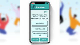 NOR Samfunnskunnskap amp Statsborgerprøve App iOS Android Application Citizenship amp Social Studies [upl. by Maroj]