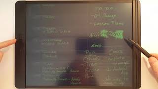 Boogie Board Blackboard Pros amp Cons [upl. by Terej]