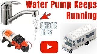 Water Pump Air Bleed Motorhome  RV  Caravan [upl. by Htebilil]