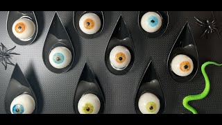 Edible Eyeball Coconut rum Jello Shots [upl. by Recnal]