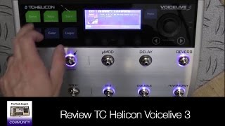 Review TC Helicon Voicelive 3 [upl. by Farro]