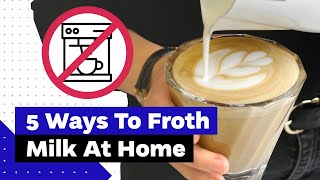 How To Froth Milk At Home Best Milk Frothers Review [upl. by Aerda527]