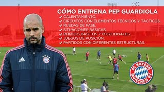 Cómo entrena Pep Guardiola [upl. by Alurd544]