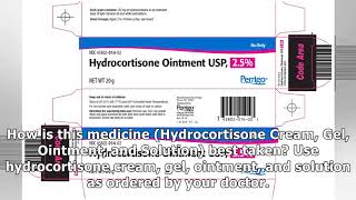 Hydrocortisone Cream Gel Ointment and Solution  Drugscom [upl. by Sinnelg]