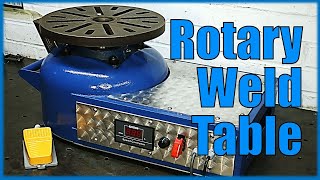 Making a Rotary Weld Positioner Table [upl. by Auqenaj]