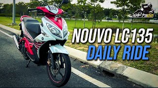 Yamaha Nouvo LC135 I Daily Ride [upl. by Enelrak]