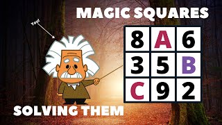 GENIUS Way to Solve Magic Squares [upl. by Prager]