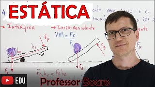 ESTÁTICA  MEGA AULA COMPLETA  Professor Boaro [upl. by Eibob513]