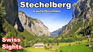 Stechelberg Switzerland Lauterbrunnen 4K [upl. by Lari978]