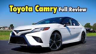 2019 Toyota Camry FULL REVIEW  The Crazy Cool Camry Adds Apple CarPlay [upl. by Naihr463]