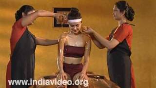 Ayurveda Panchakarma  Kerala Oil Massage [upl. by Fayth]