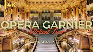 Opera Garnier 4K  Inside Paris Opéra [upl. by Dacy]