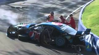 Chaz Mostert Bathurst V8 Supercars Crash [upl. by Roane75]