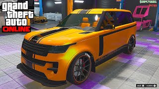 GTA 5 Online Gallivanter Baller STD Car Customization [upl. by Akibma]