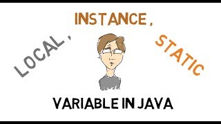 20Local Instance and Static Variables in Java [upl. by Ordnaxela]