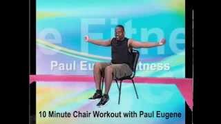 10 Minute Chair Workout  Sit and Get Fit [upl. by Maximilianus165]