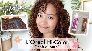 LOréal High Color quotSoft Auburnquot Root Touch Up [upl. by Aihcsrop]