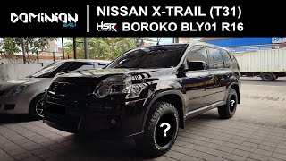 Nissan XTRAIL T31 using HSR Wheel BOROKO BLY01 Ring 16 [upl. by Baram]