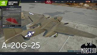 A20G25  WarThunder USAAF testflight [upl. by Aketal116]