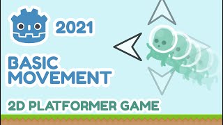 Godot 33 Create a 2D Platformer Game  1 Basic Movement  godotengine [upl. by Ahsiuqram]