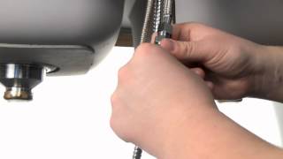 How to Install a Pull Out Kitchen Faucet [upl. by Ariamat594]