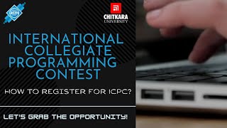 ICPC  How to register for ICPC  ACM ICPC Train Practice Perform [upl. by Anoed]