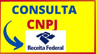 COMO CONSULTAR O CNPJ DE UMA EMPRESA [upl. by Haynor]