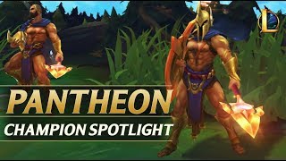 PANTHEON REWORK CHAMPION SPOTLIGHT  League of Legends [upl. by Theresa]