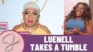 Luenell Falls on Stage  Sherri Shepherd [upl. by Ahsitam]