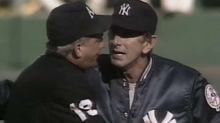 NYYOAK Billy Martin gets ejected from the game [upl. by Nessaj]