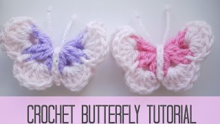 CROCHET Butterfly  Bella Coco [upl. by Omura577]