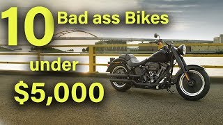 10 Best Motorcycles under 5000 [upl. by Gnoht]