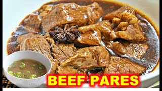 BEEF PARES RECIPE  ASIAN FLAVOURS [upl. by Nnylrefinnej]