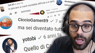 Vecchi commenti Youtube  Reaction Dario Moccia [upl. by Schoenburg]