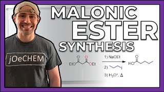 Malonic Ester SynthesisMechanism and Examples [upl. by Ellerrehs360]