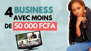 4 idées de business rentables à lancer avec moins de 100 ou 100€  Parlons De Business [upl. by Ravilob]