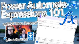 Power Automate Tutorial  Expressions 101 [upl. by Onairotciv]