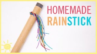 DIY  Rainstick Fun Kid’s Craft [upl. by Shellans]