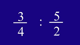 División de fracciones simplificando el resultado [upl. by Chatterjee]