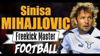 Sinisa Mihajlovic unbelievable freekicks at practice [upl. by Negaem]