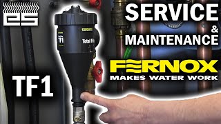 Fernox TF1 Filter Service amp Maintenance [upl. by Ajssatsan338]