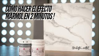 EFECTO MÁRMOL en 2 minutos [upl. by Scoter]