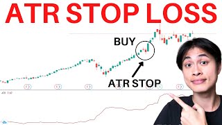 How to Use ATR Indicator for Stop Loss  Average True Range Explained [upl. by Joktan]