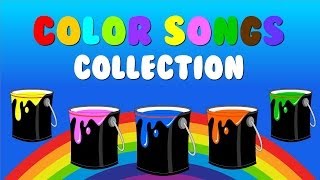 quotColor Songs Collection Vol 1quot  Learn Colors Sing Colors Nursery Rhymes [upl. by Michella]