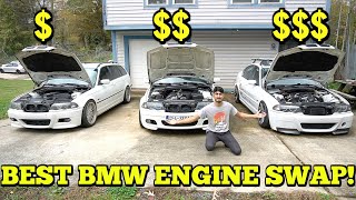 The BEST BMW Engine Swap [upl. by Enidlarej997]