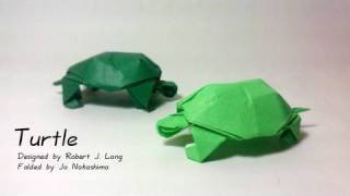 Origami Turtle Robert J Lang [upl. by Ttelrats135]