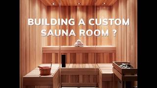 We Build The Finest Custom Saunas For Your Business [upl. by Aiuqenehs726]