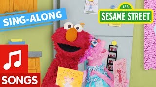 Sesame Street Elmo and Abbys Valentines Day Song  Lyric Video [upl. by Morissa]