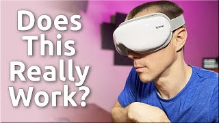 Does This Thing Work Renpho Eye Massager Review [upl. by Obocaj]